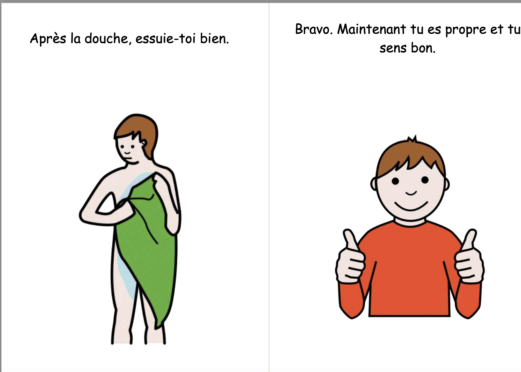 Mini livre - histoire sociale - hygiène intime